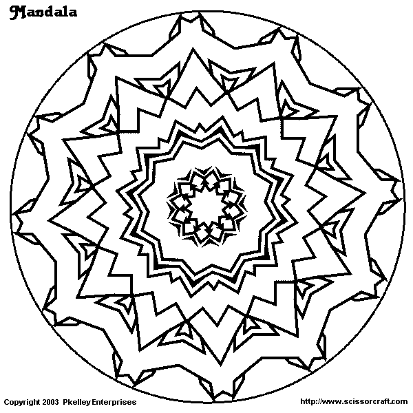 mandala coloring pages as therapy - photo #5
